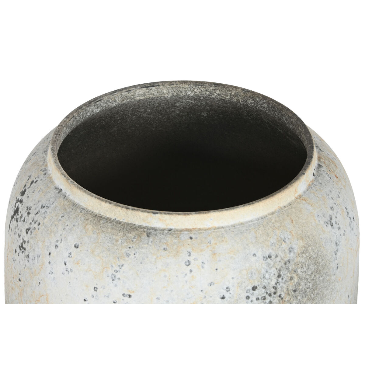 imagem de Vaso Home ESPRIT Branco Castanho Cerâmica 36 x 36 x 70 cm2