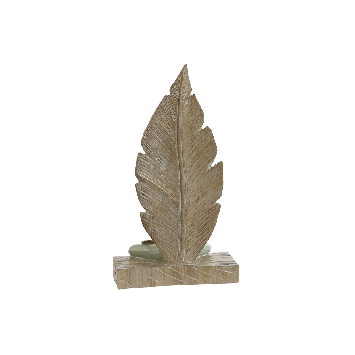 imagem de Figura Decorativa Home ESPRIT Branco Verde Scandi 15,5 x 7,5 x 26,5 cm (2 Unidades)3