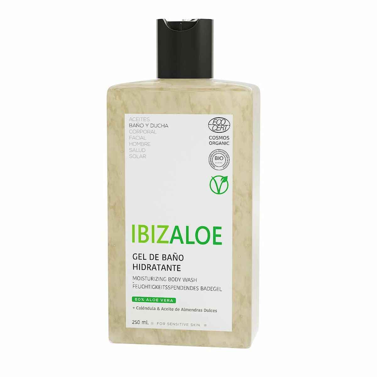 Ibizaloe - Gel de Duche Hidratante Ibizaloe Aloé Vera 250 ml