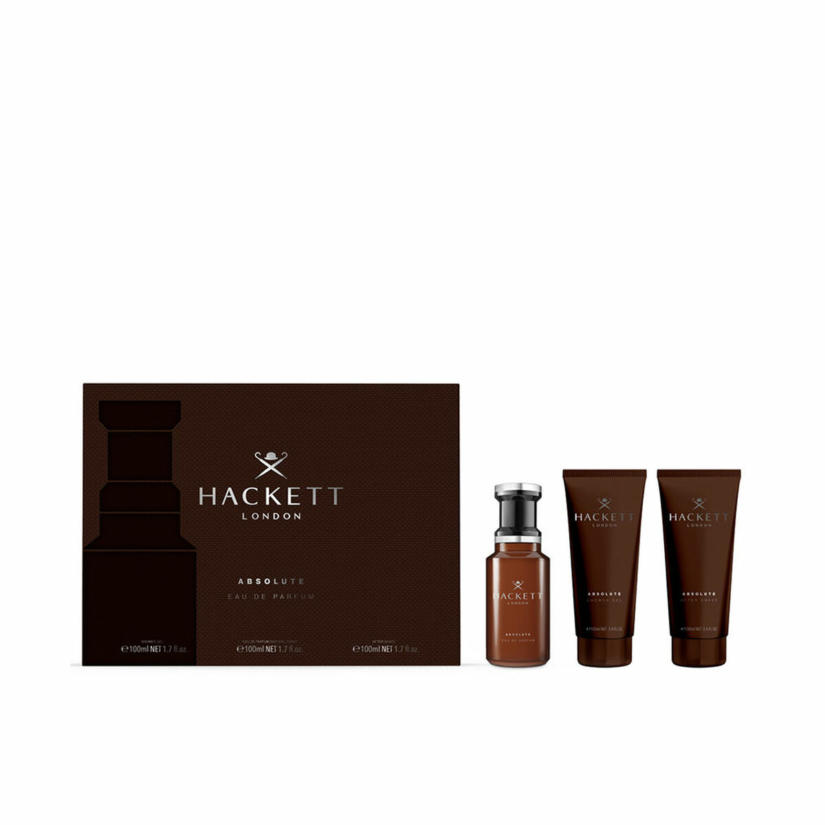 Hackett London  - Conjunto de Perfume Homem Hackett London EDP Absolute 3 Peças